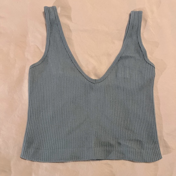 Free People Solid Ribbed Brami Tank Top - Picture 2 of 5